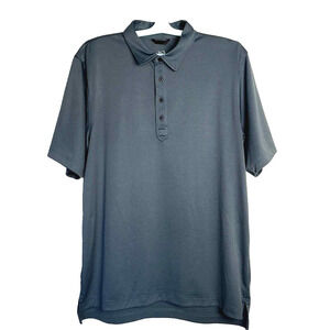 Zero Restriction Short Sleeve Golf Polo Shirt Men's XL Gray Stretch‎ Tour Series